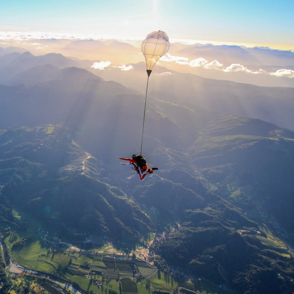 Skydive over Nelson Tasman for unbeatable views and a rush like no other.