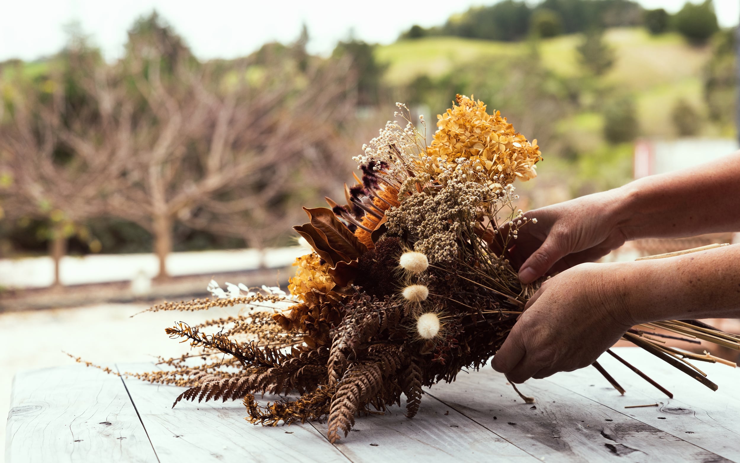 Karen at Garden House Kina taken by SuperNatural credit www.nelsontasman 3