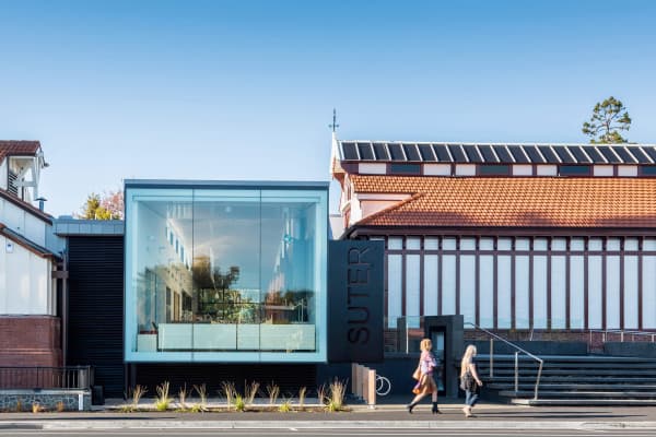 The Suter Art Gallery, one of NZ's oldest galleries.