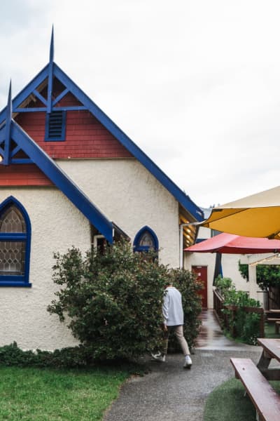 Housed in a converted church, The Free House serves up great beer and even better conversation.