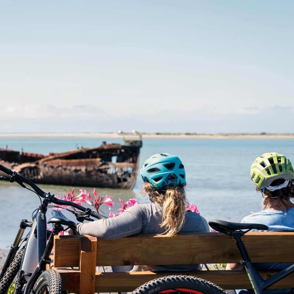 Janie Seddon Shipwreck Great Taste Trail by Virginia Woolf