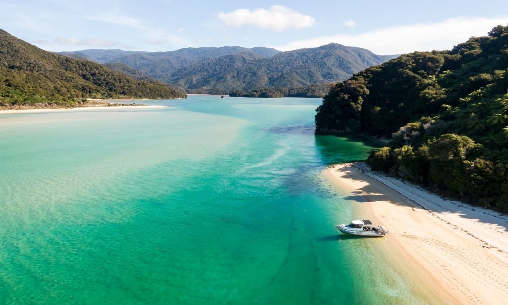 Awaroa Estuary Abel Tasman Aqua Taxi