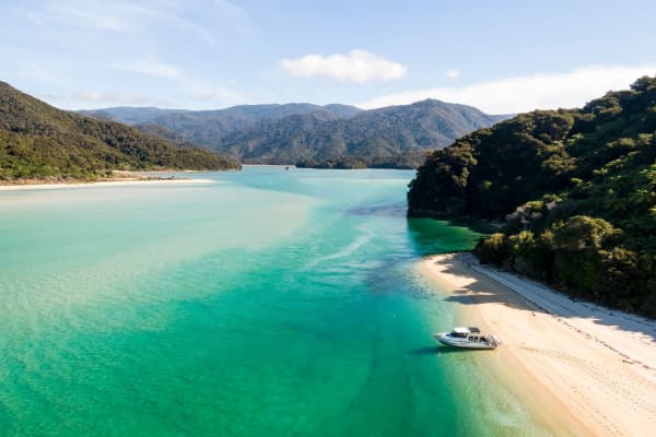 Awaroa Estuary Abel Tasman Aqua Taxi