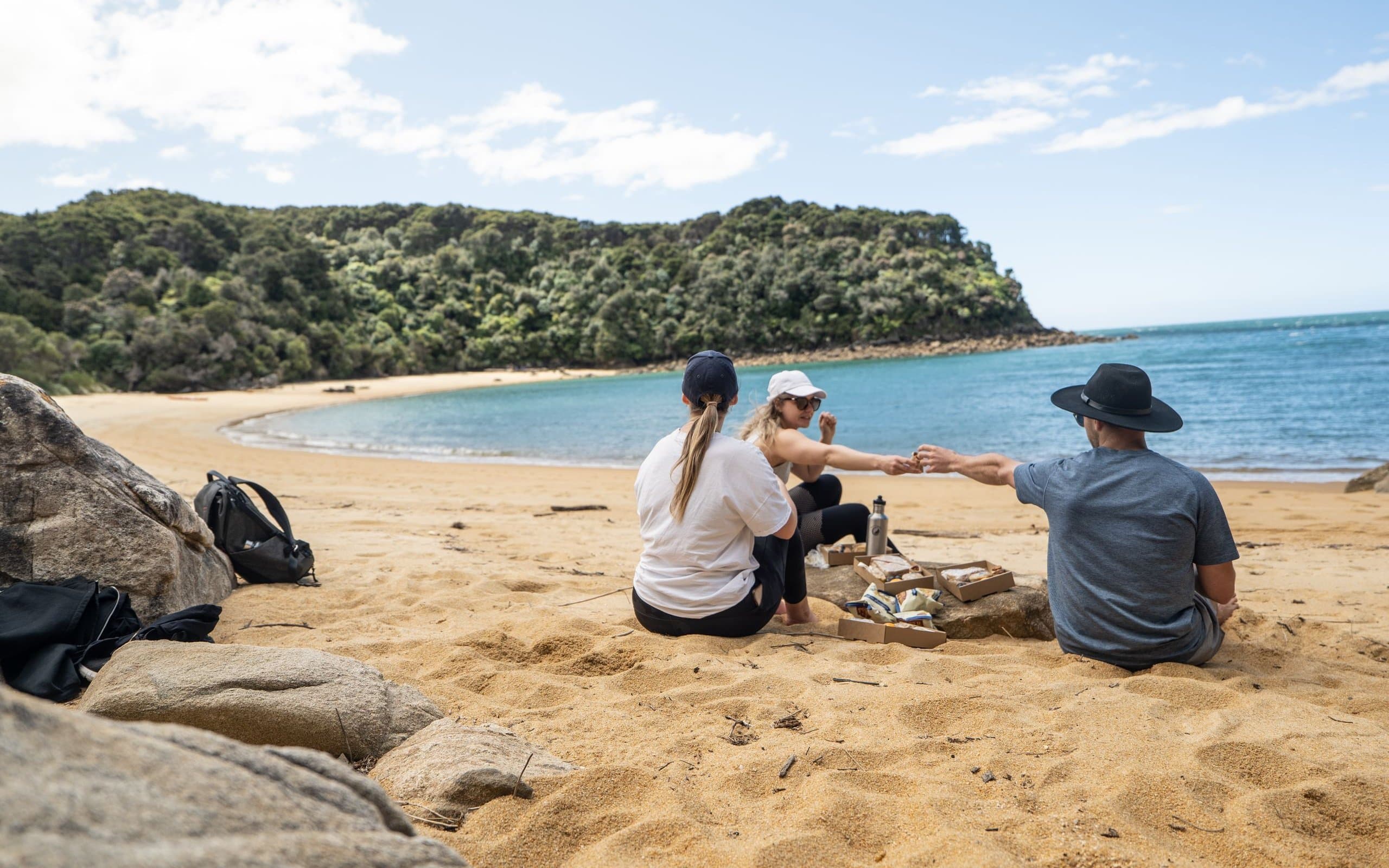 Friends beach Abel Tasman National Park by Roady