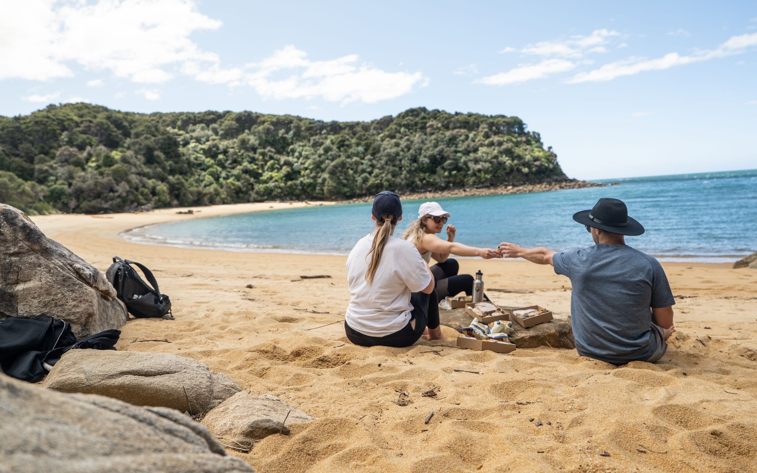 Friends beach Abel Tasman National Park by Roady