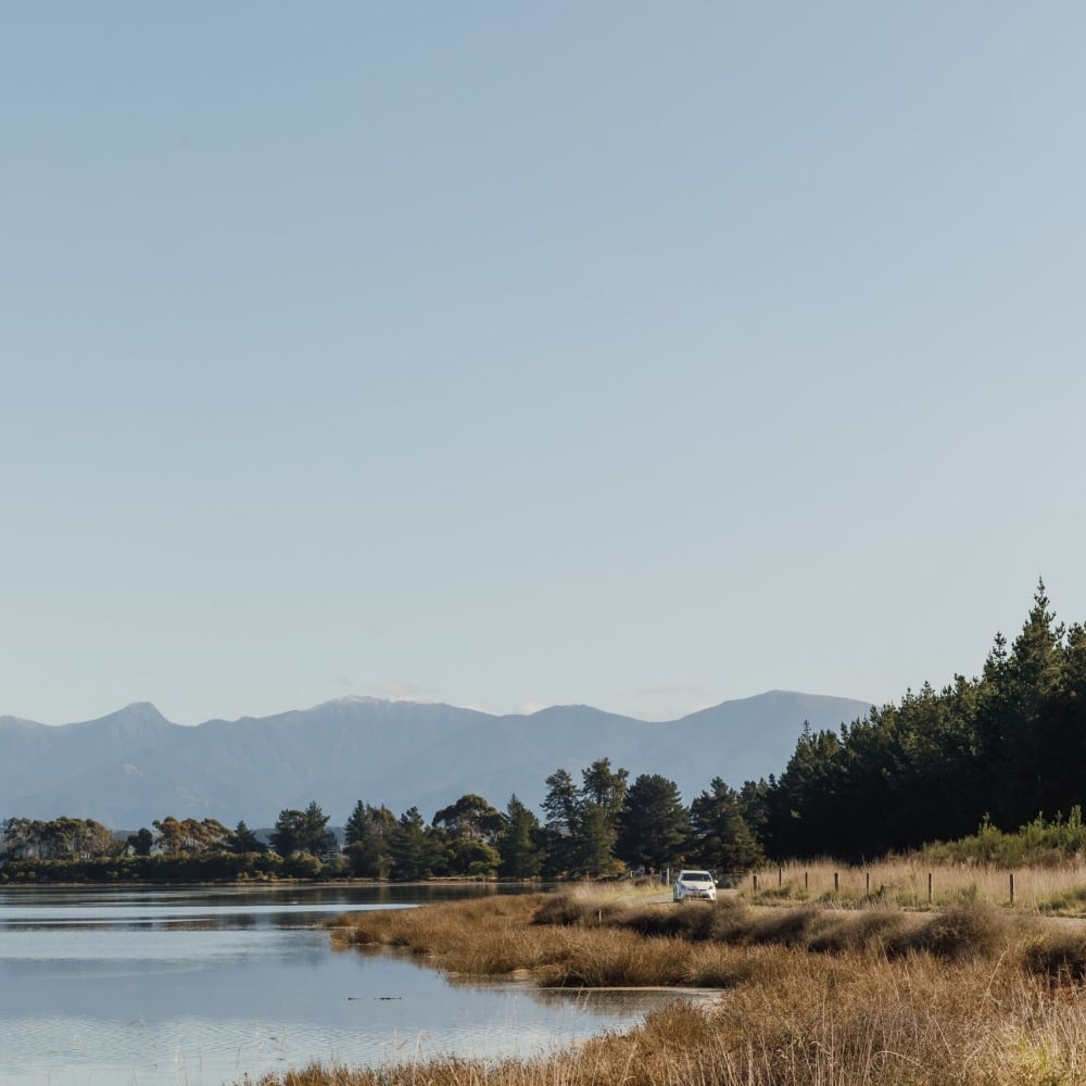 Zero carbon Waimea estuary electric car