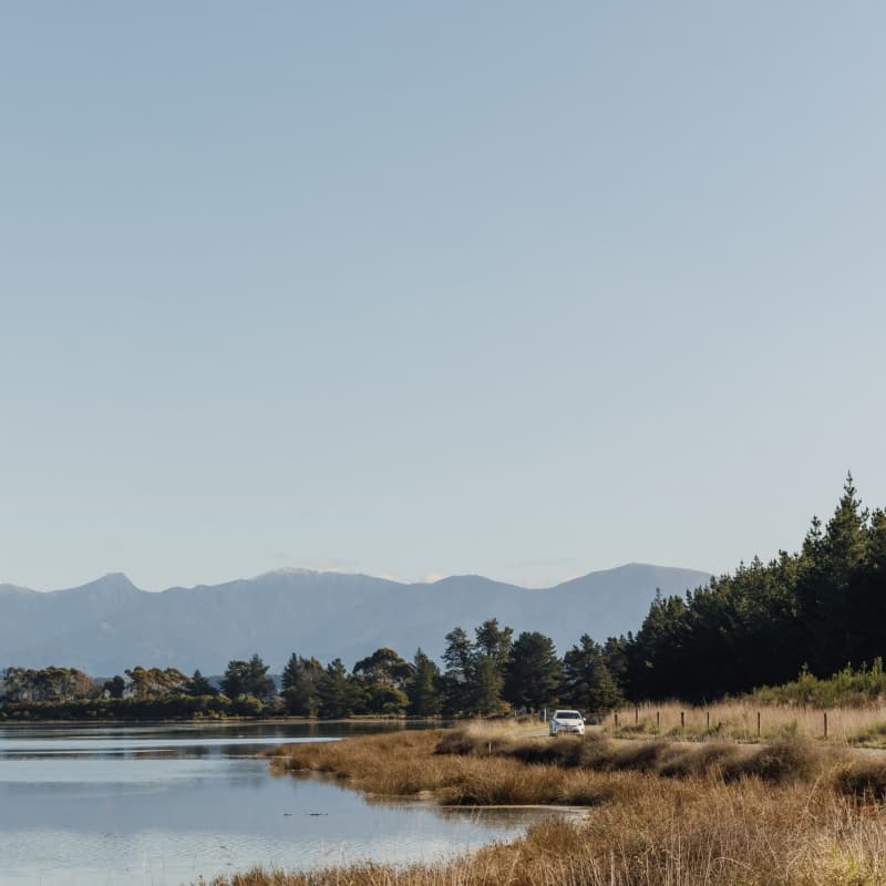 Zero carbon Waimea estuary electric car