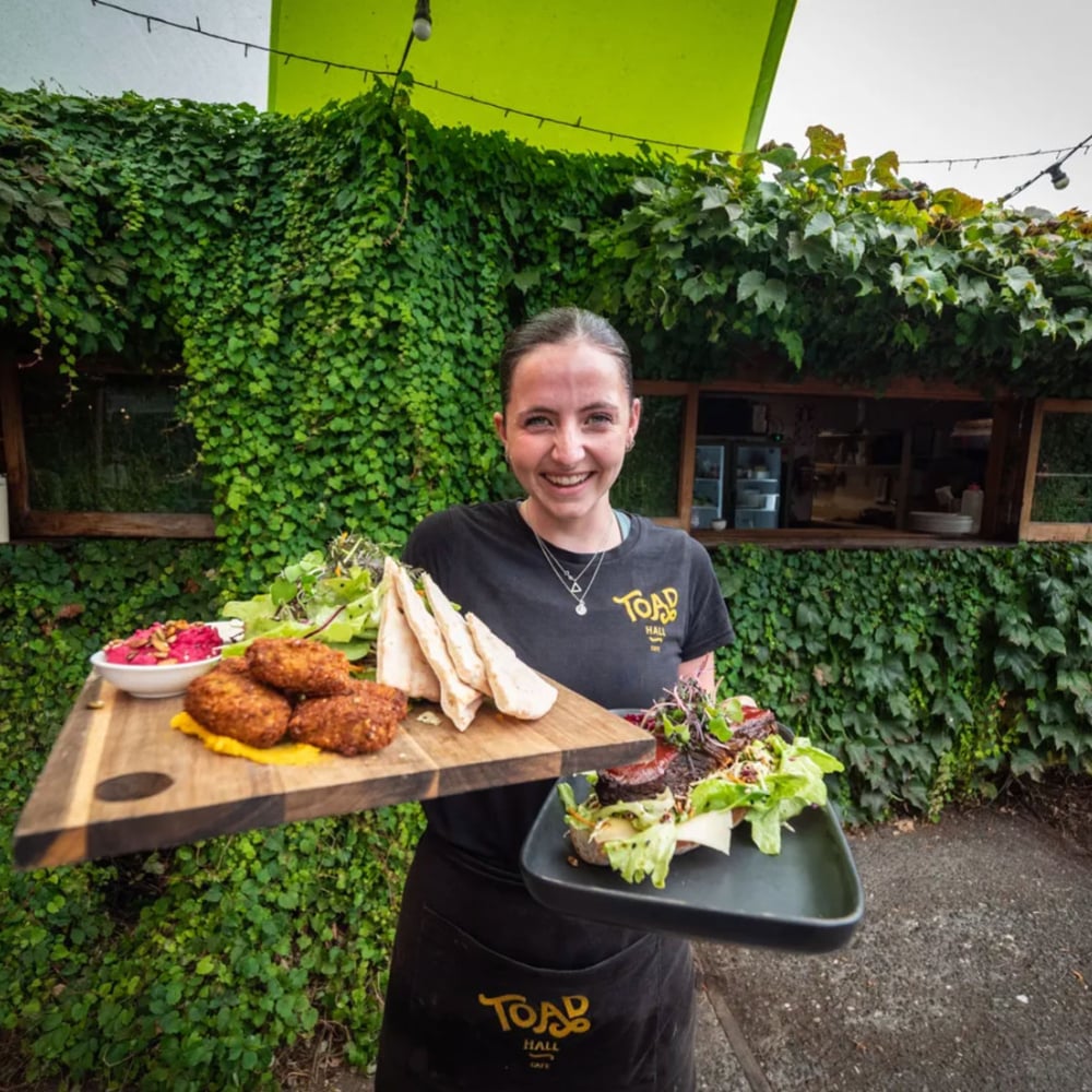 Happy staff at TOAD Hall