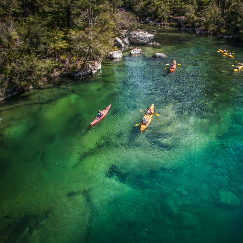 191371 kayakers in falls river in abel tasman national park web 2560px
