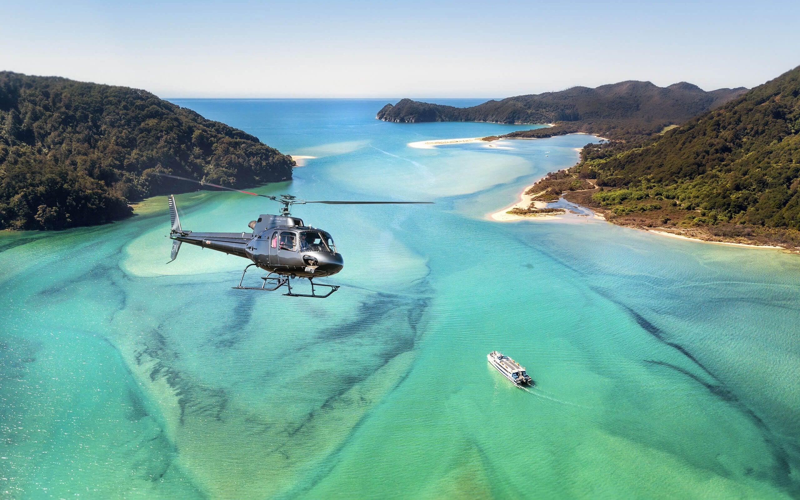 Abel Tasman Heli Scenic credit Helicopters Nelson