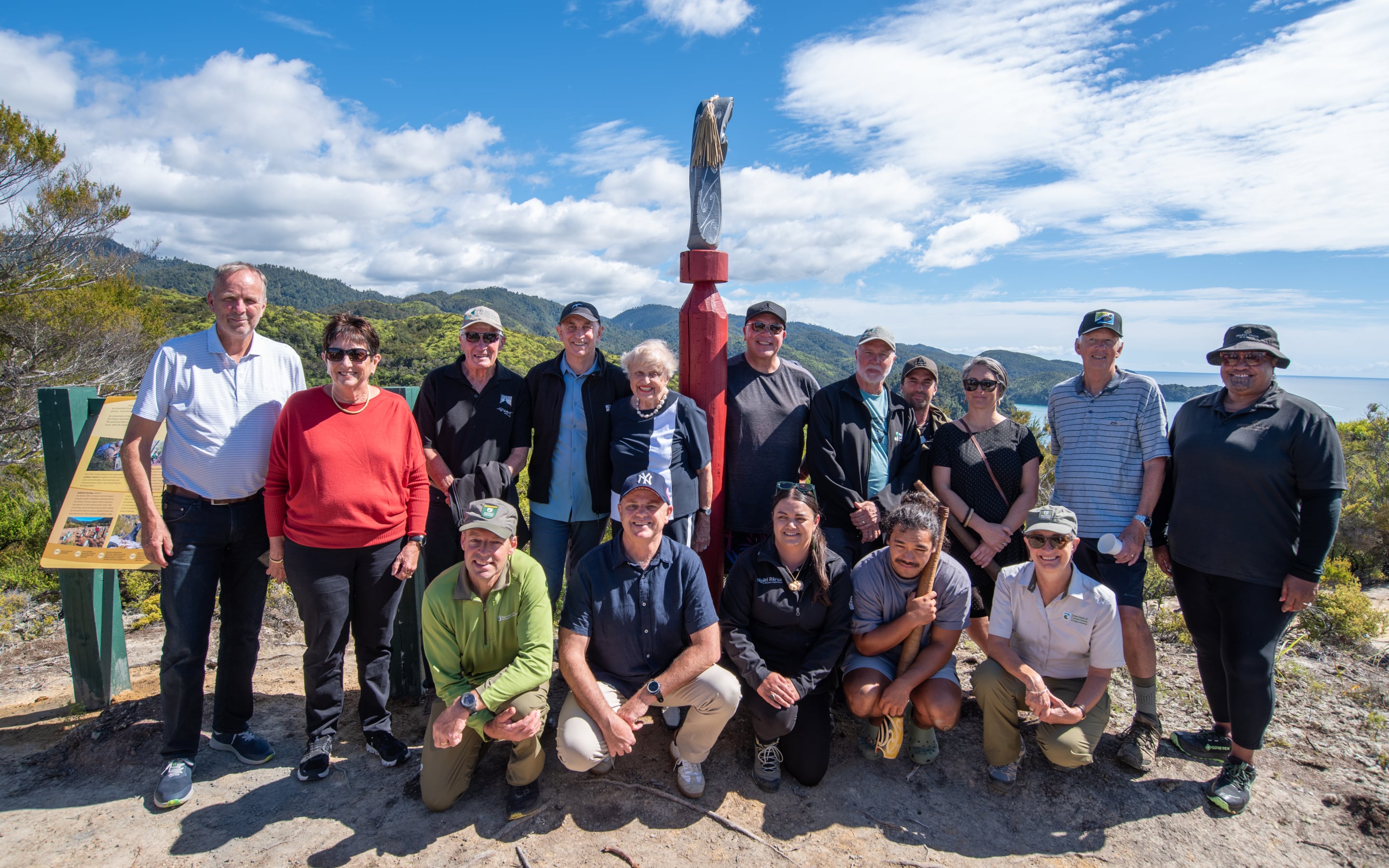Celebration recognises philanthropic transformation of Abel Tasman National Park