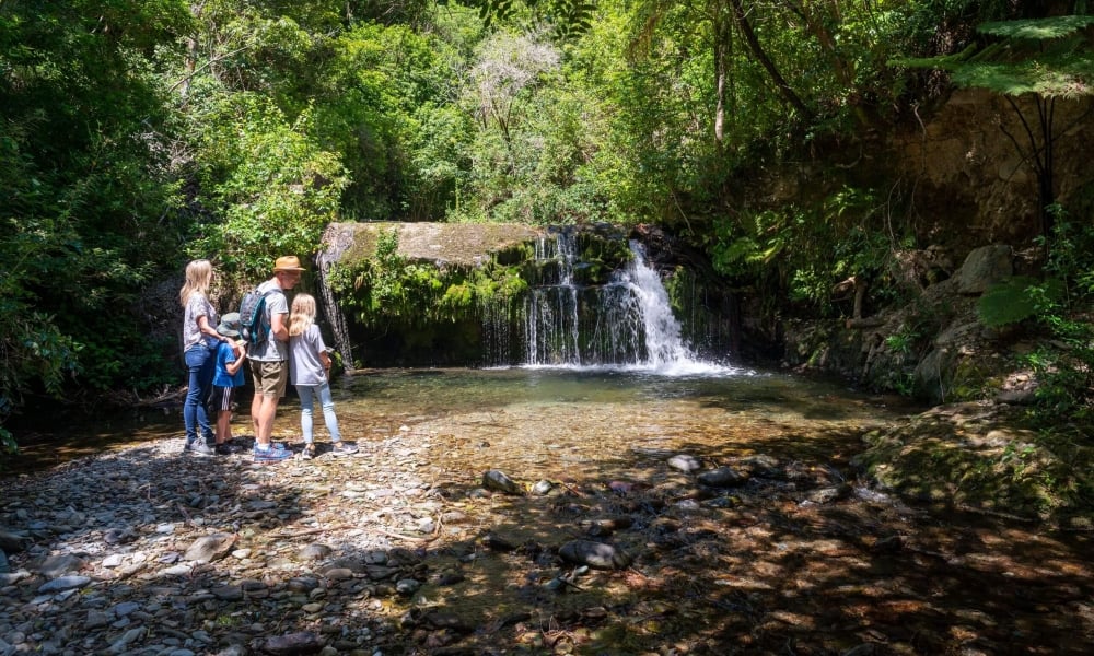 Brook Sanctuary Waterfall taken by Oliver Weber