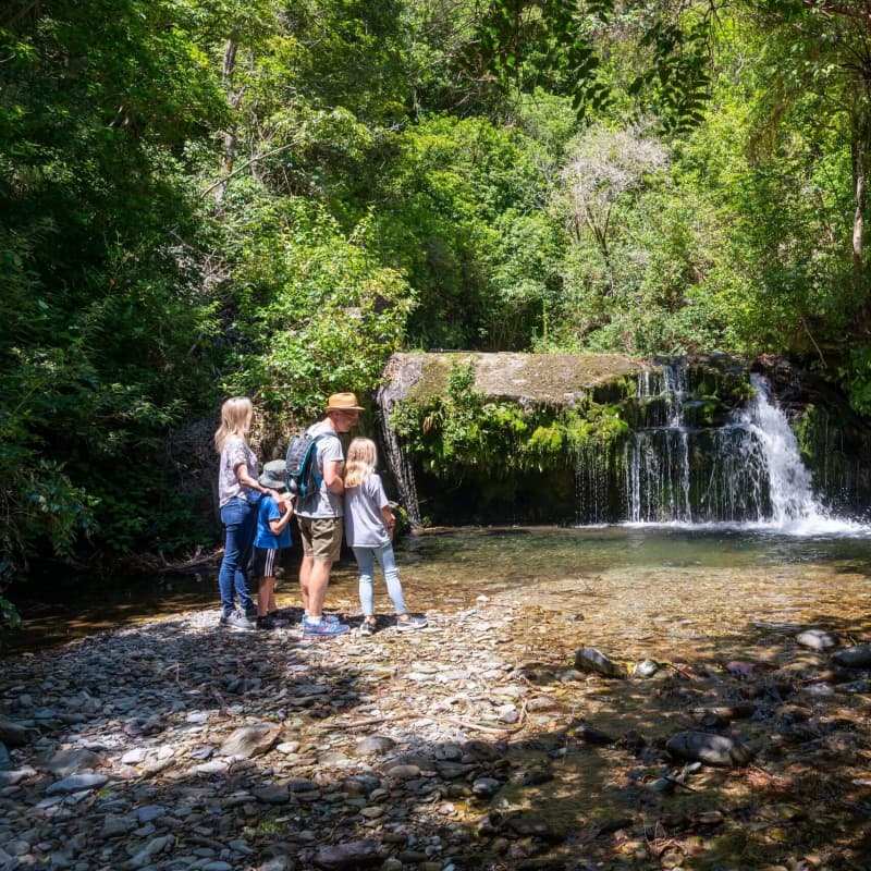 Brook Sanctuary Waterfall taken by Oliver Weber