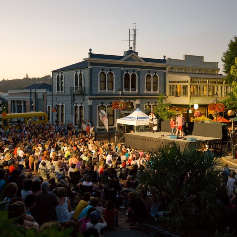 Small town vibe, local charm