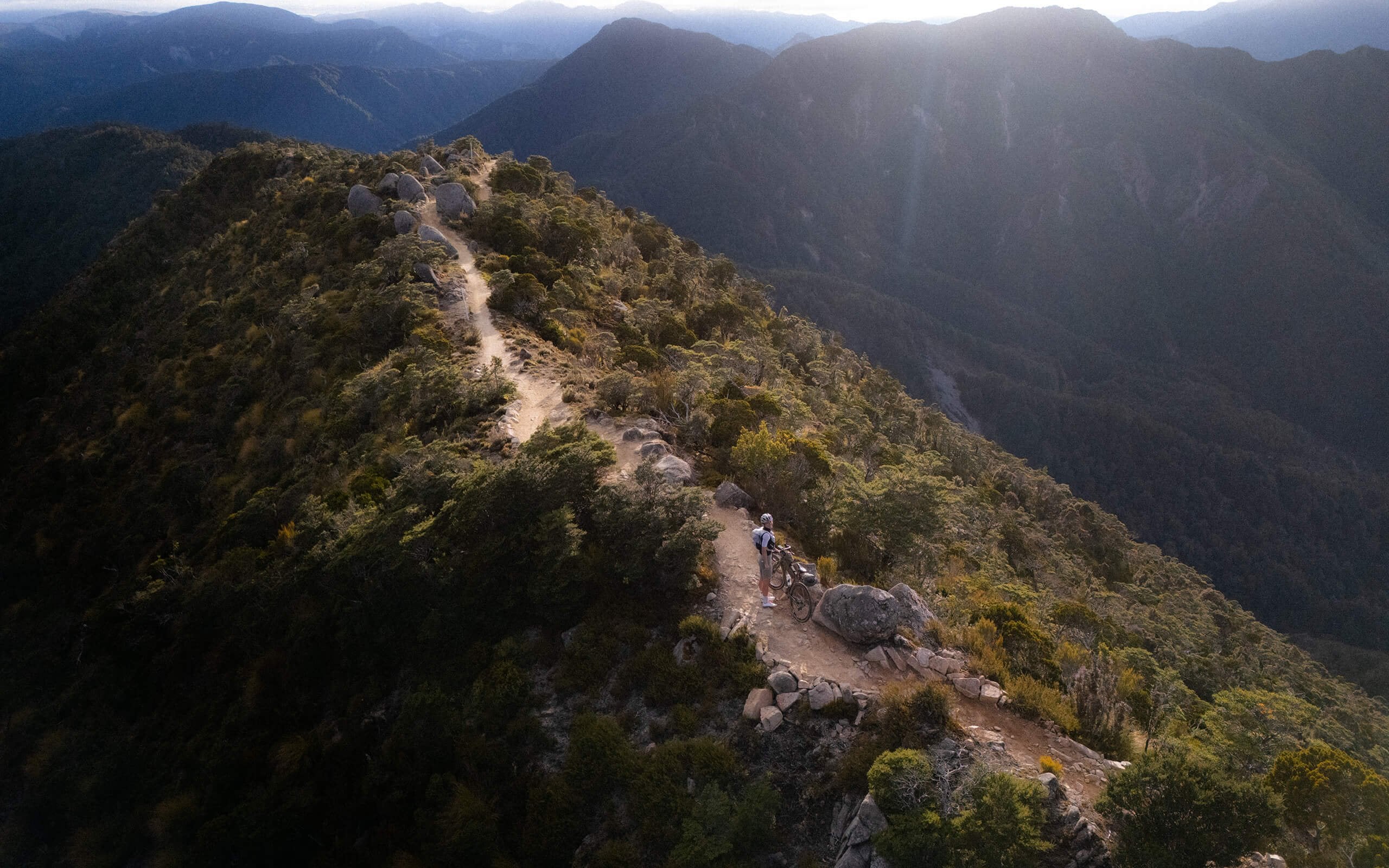 The Old Ghost Road is an epic backcountry ride through wild, rugged beauty—part leg-burner, part time-travel through gold rush history.