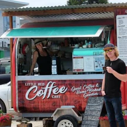 Little Red Coffee Cart Credit Little Red Coffee Cart
