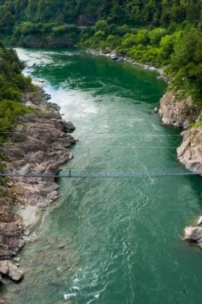 Murchison Swingbridge and Comet Wire