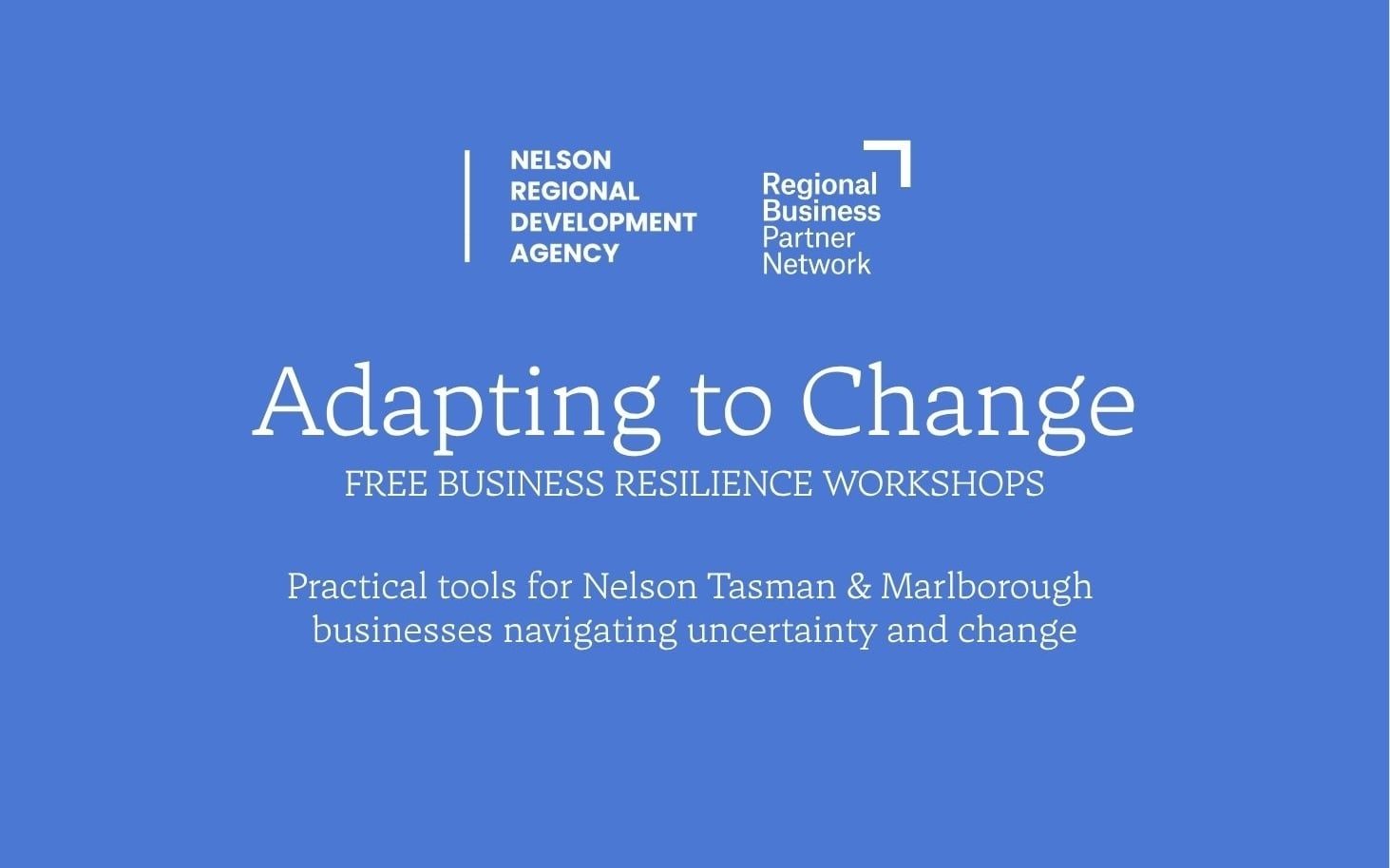 New initiative to help local businesses adapt to change