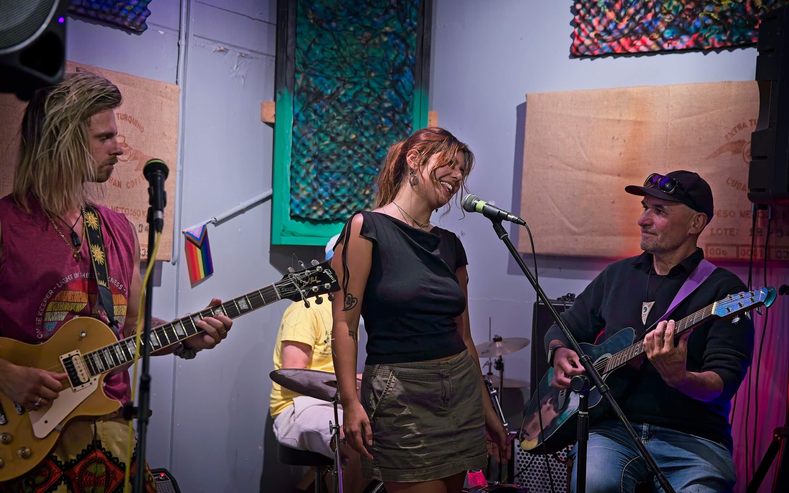 Grab a drink and pull up a seat. Open mic night happens every Friday at The Dog’s Bone.