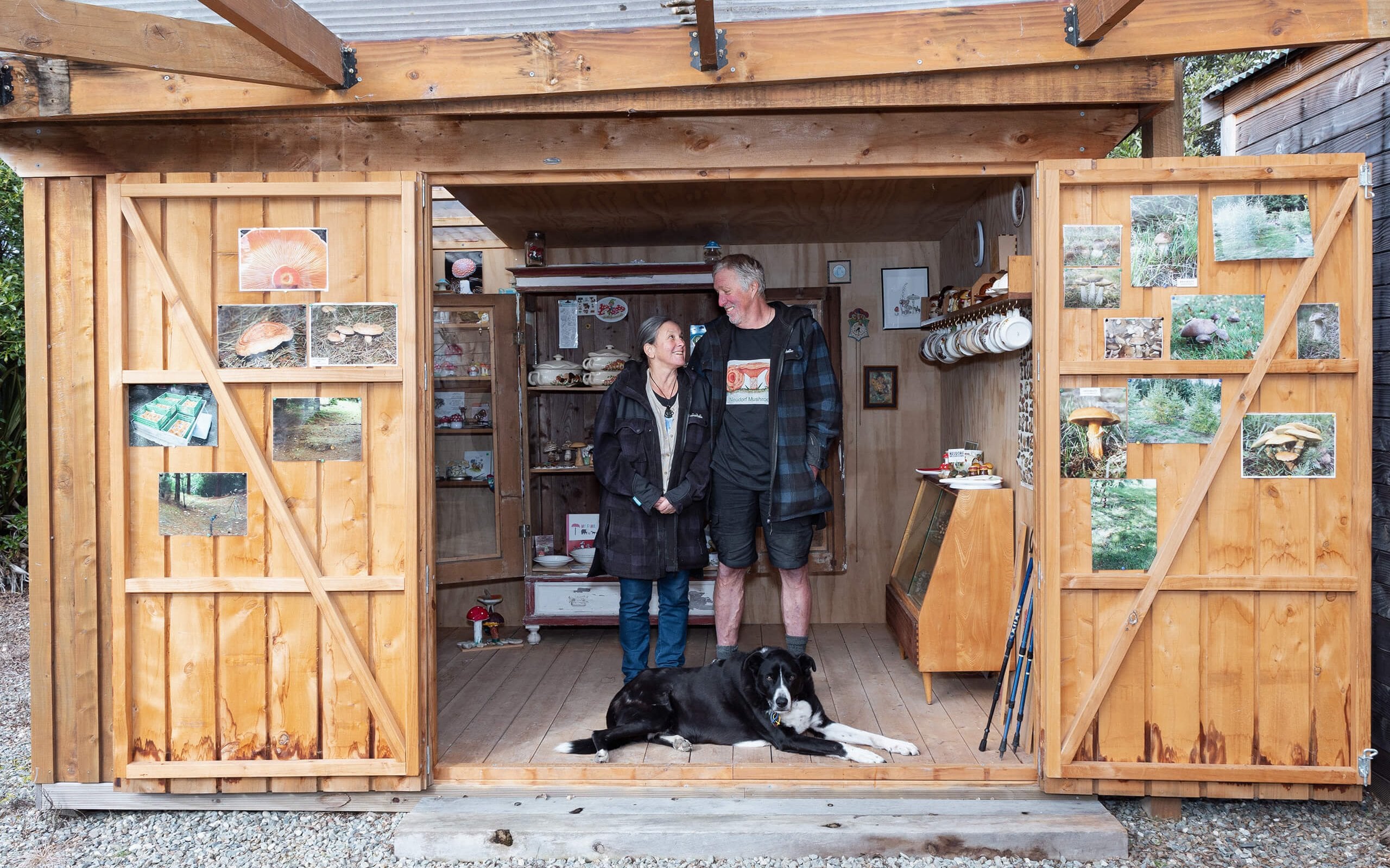 Meet the Krummenachers from Neudorf Mushrooms, the first in New Zealand to commercially grow edible wild mushrooms,