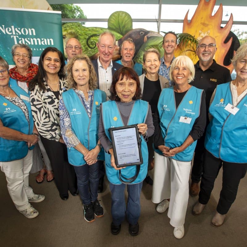 Visitor Information Ambassadors to take to Nelson’s streets using AI