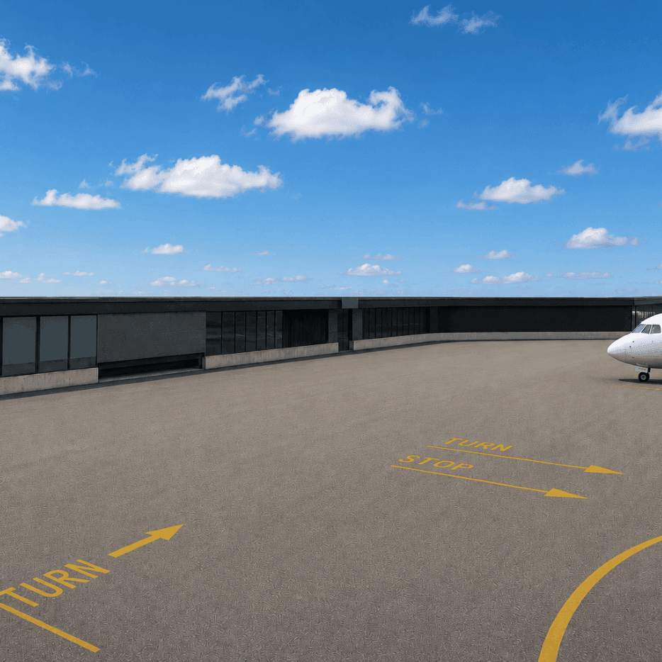 Airport invests in solar-powered covered walkway