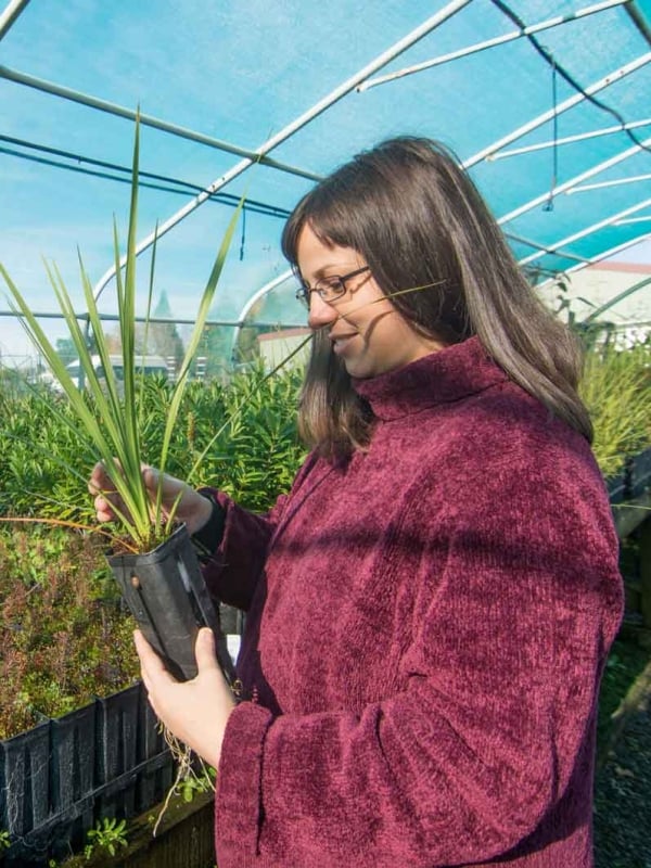 girl in greenhouse study horticulture credit nmit