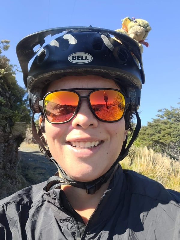 Maungatapu Saddle Alex selfie