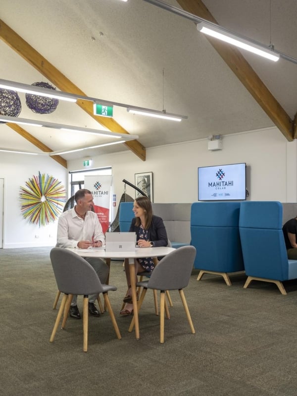 Working at Mahitahi Colab Print Res taken by Oliver Weber credit www.nelsontasman.nz 2