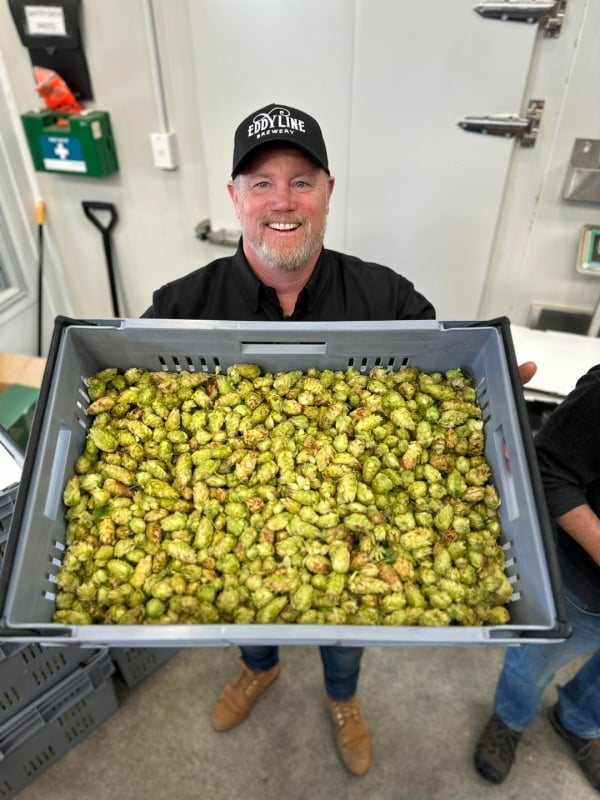 Eddyline’s fresh hop beers are burst with bold, seasonal local flavour.