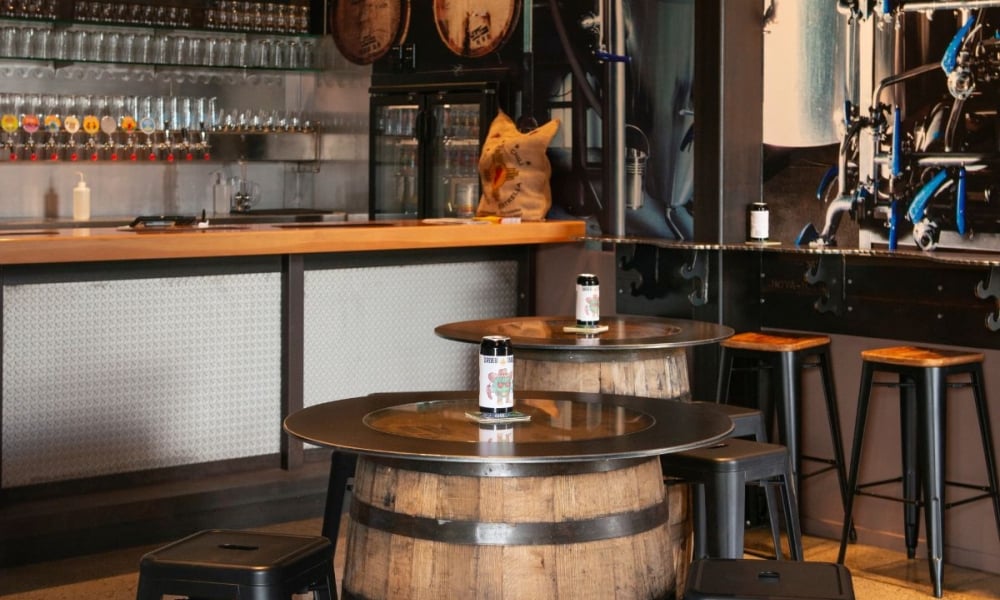 Eddyline Brewery tables