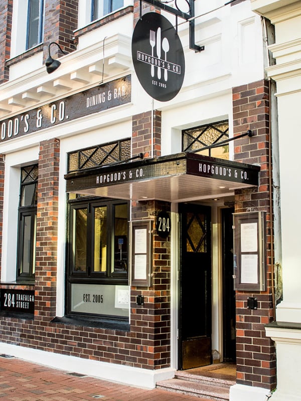 Hopgoods is a constant recommendation in Cuisine's Good Food Guide.