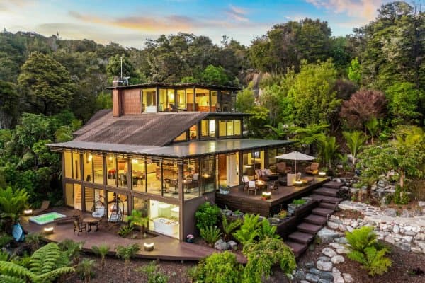 Lodge By The Beach aerial