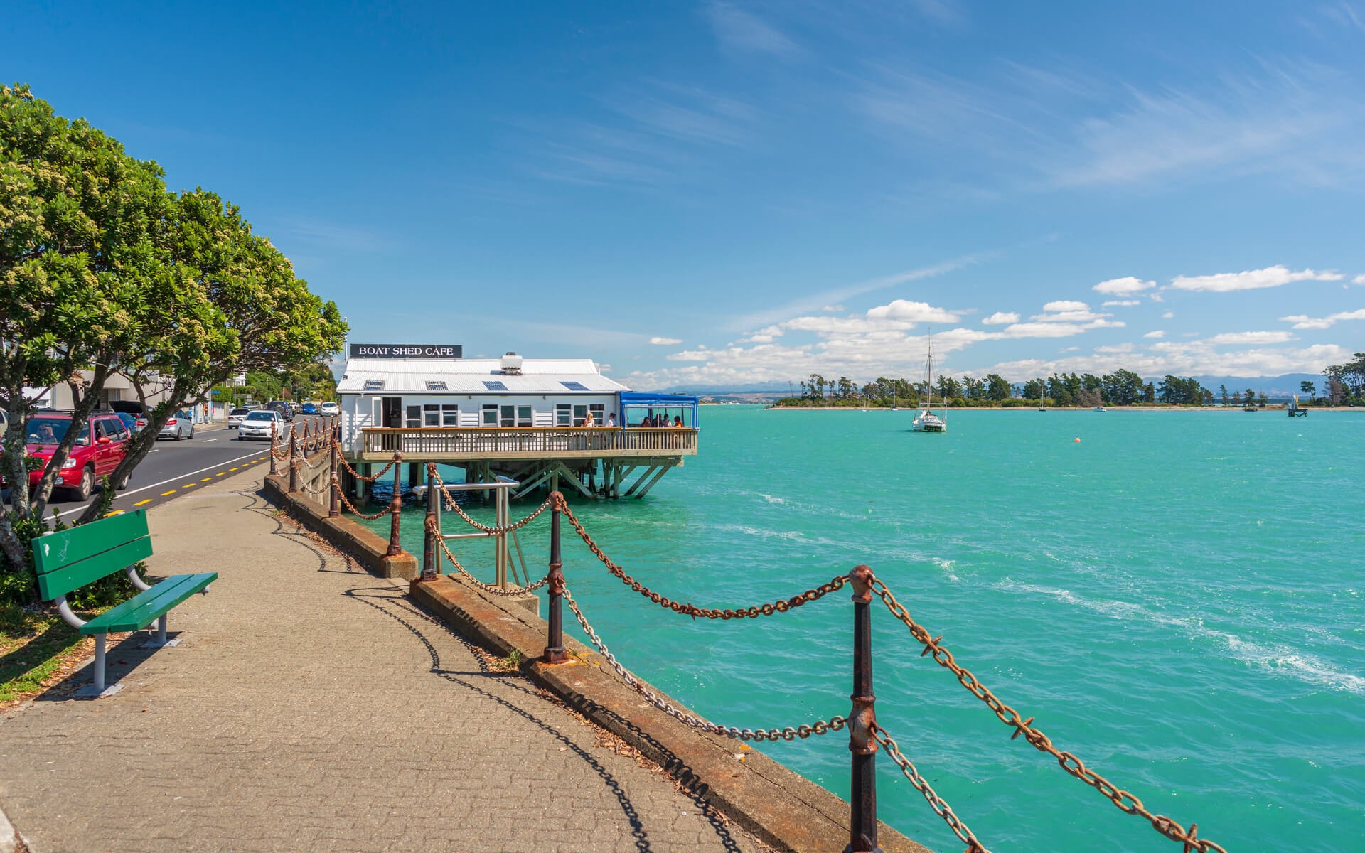 Boat Shed Cafe seaside dining by Oliver Weber