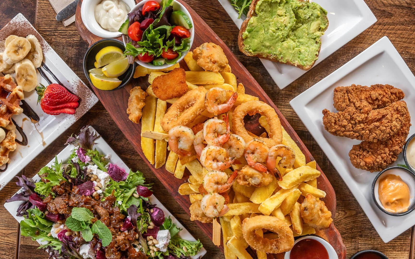 Header Catch 22 Cafe & Bar food