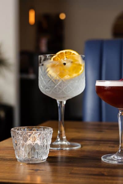 Eight Plates serves up curated wine flights and standout cocktails.