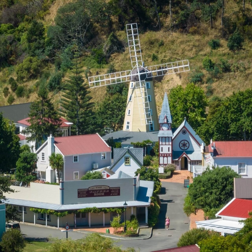 Founders Heritage Park is a charming slice of Kiwi history, where heritage buildings, vintage trains, and local stories come to life.