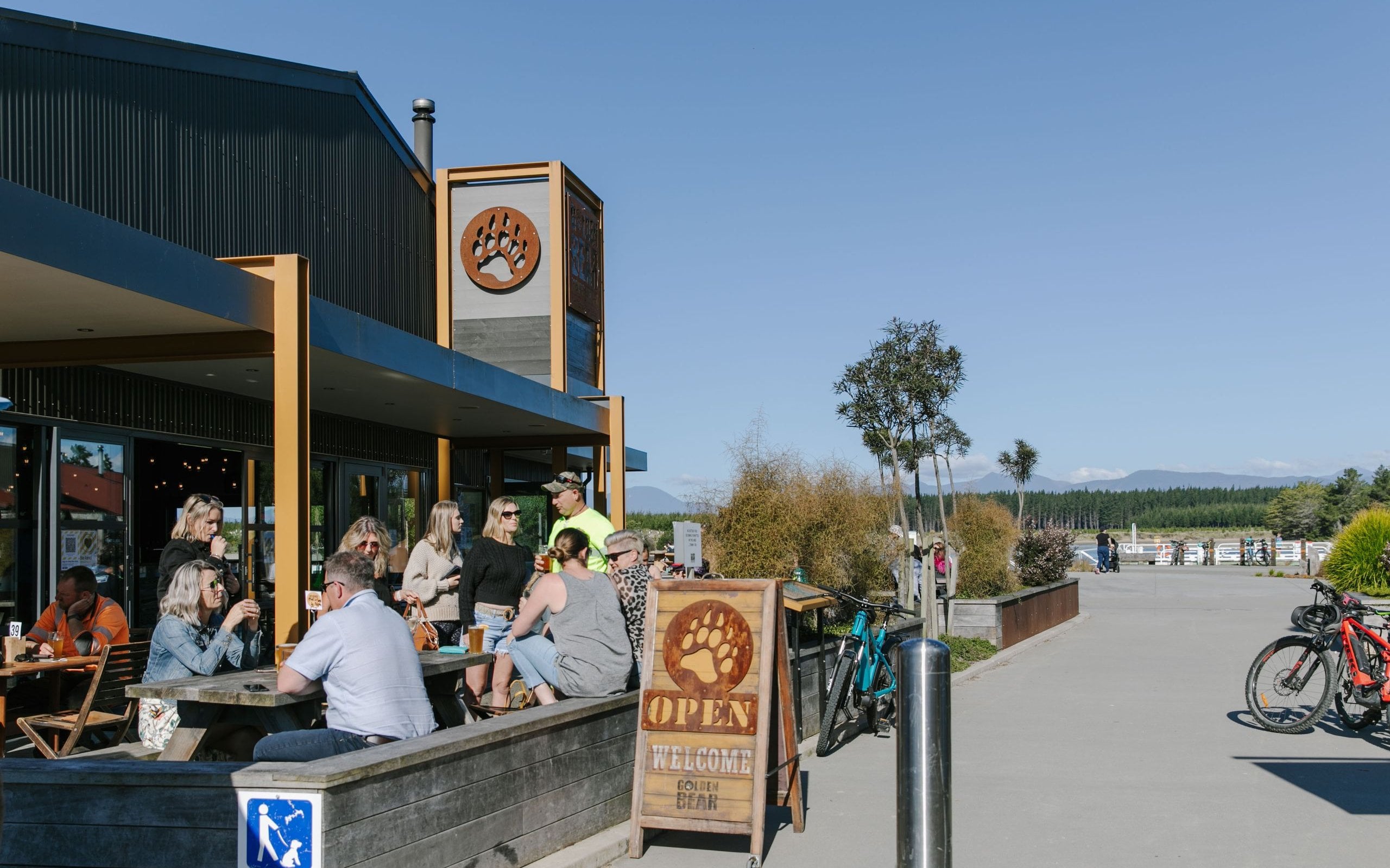 Golden Bear Brewing offers a laid-back vibe where you can unwind with friends and sip on handcrafted beers.