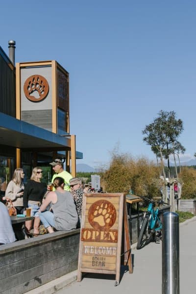 Golden Bear Brewing offers a laid-back vibe where you can unwind with friends and sip on handcrafted beers.