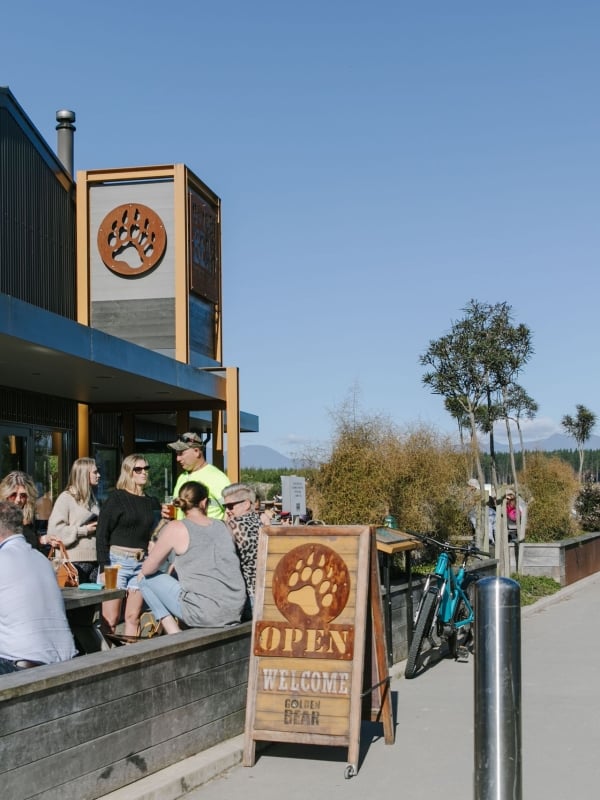 Golden Bear Brewing offers a laid-back vibe where you can unwind with friends and sip on handcrafted beers.