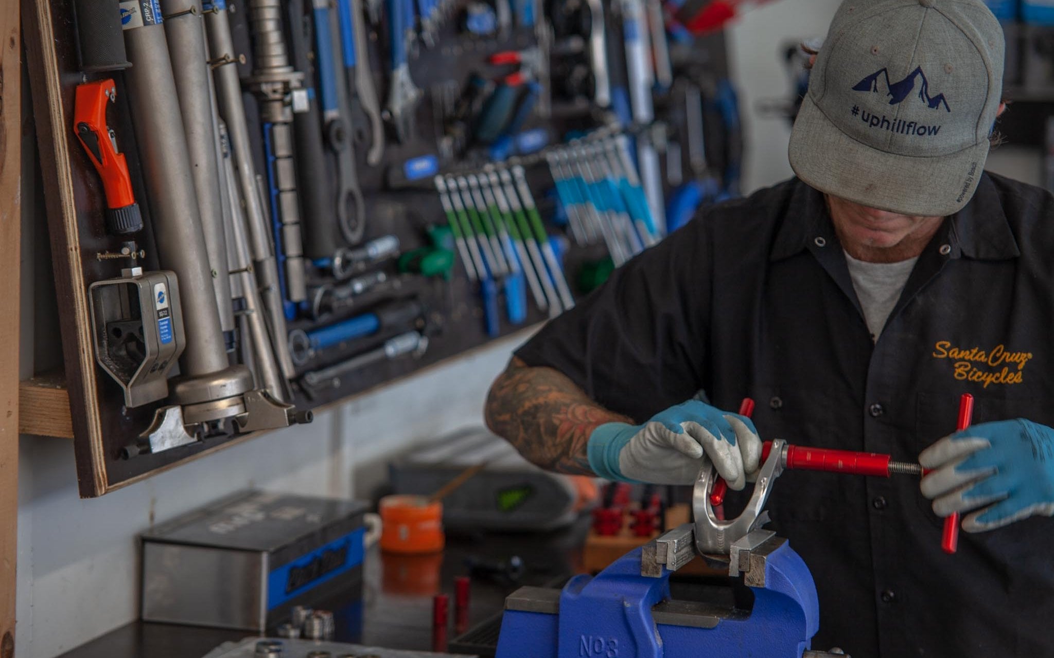 Gravity Nelson workshop vice