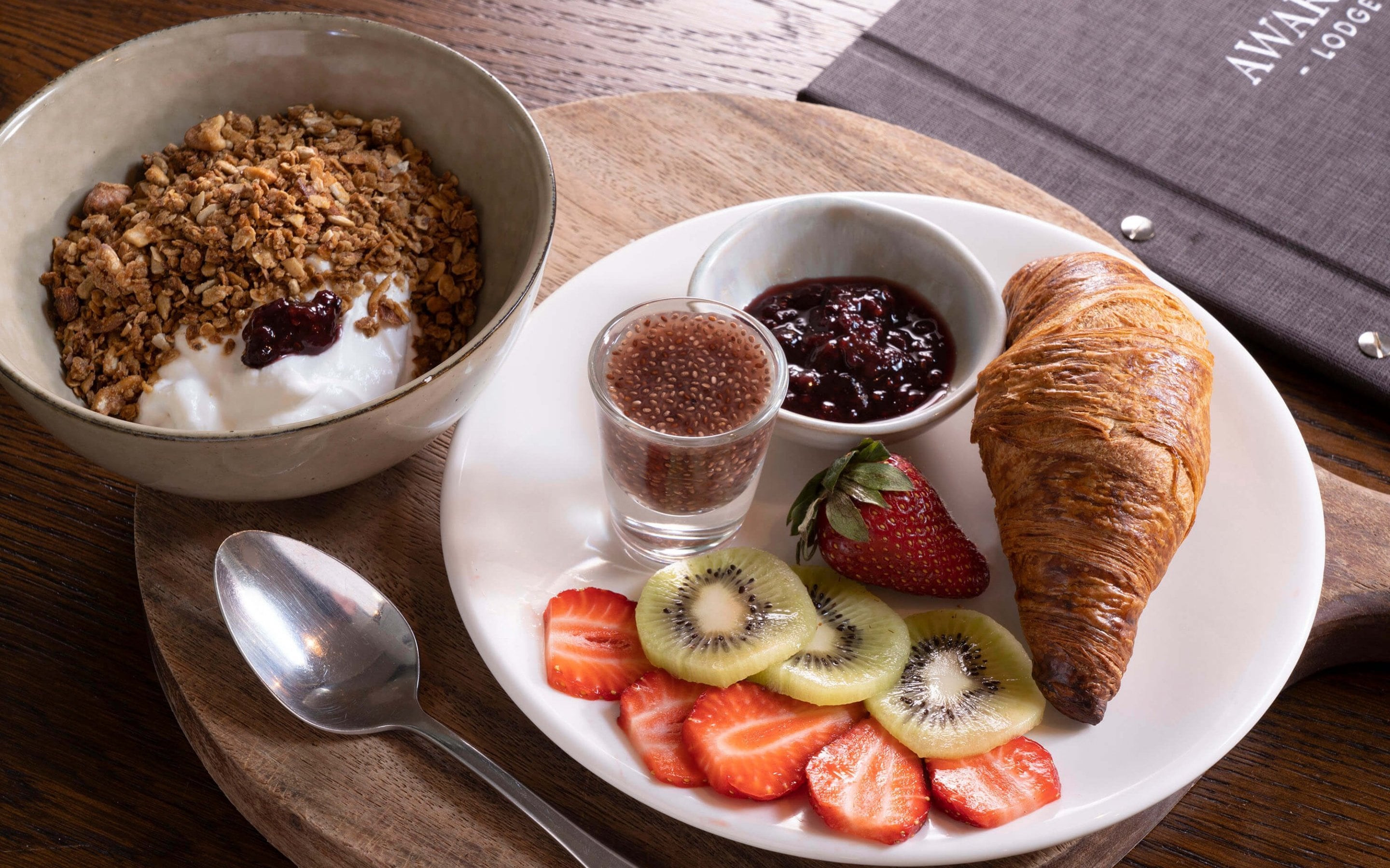 Awaroa Lodge continental platter