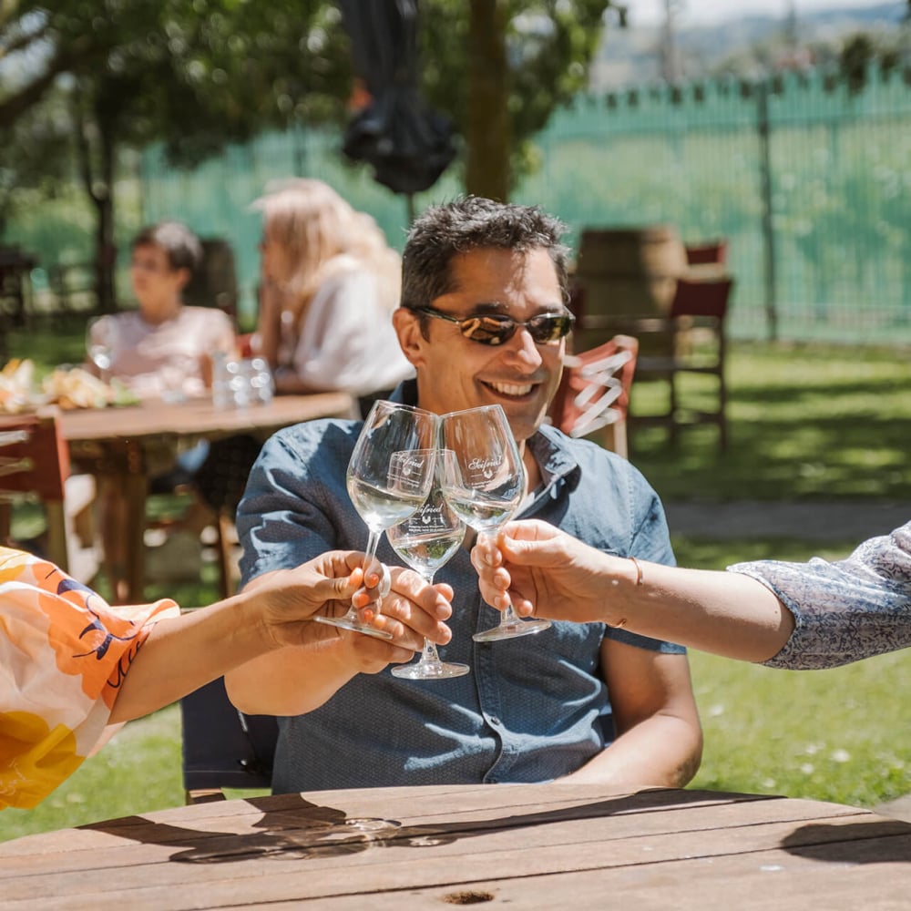 Pair your meal with a wine tasting at Harvest Kitchen, where Seifried Estate’s finest drops are served fresh from the vineyard just outside.