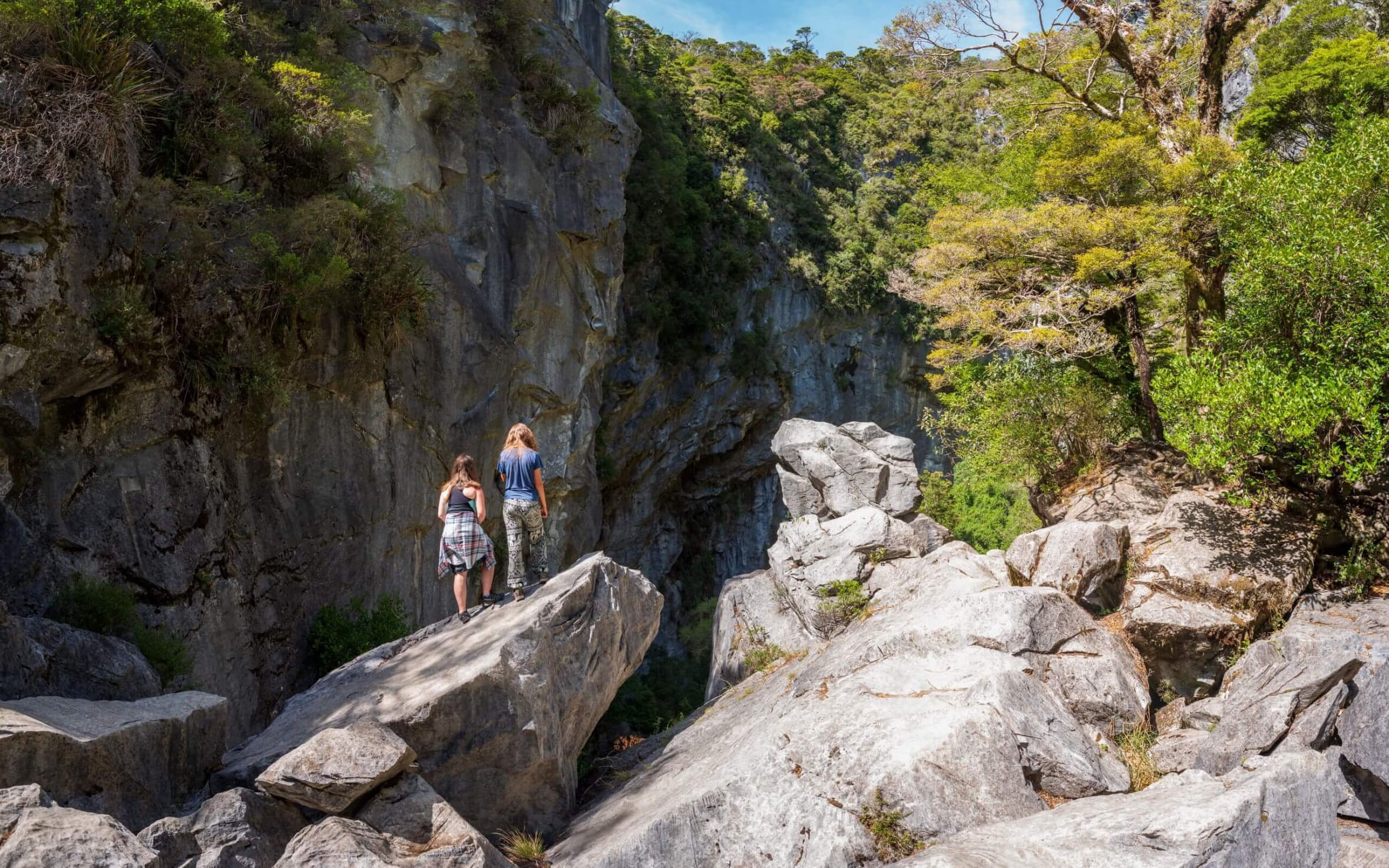 Take the walk to Harwoods Hole for epic views and a deep sense of wonder.