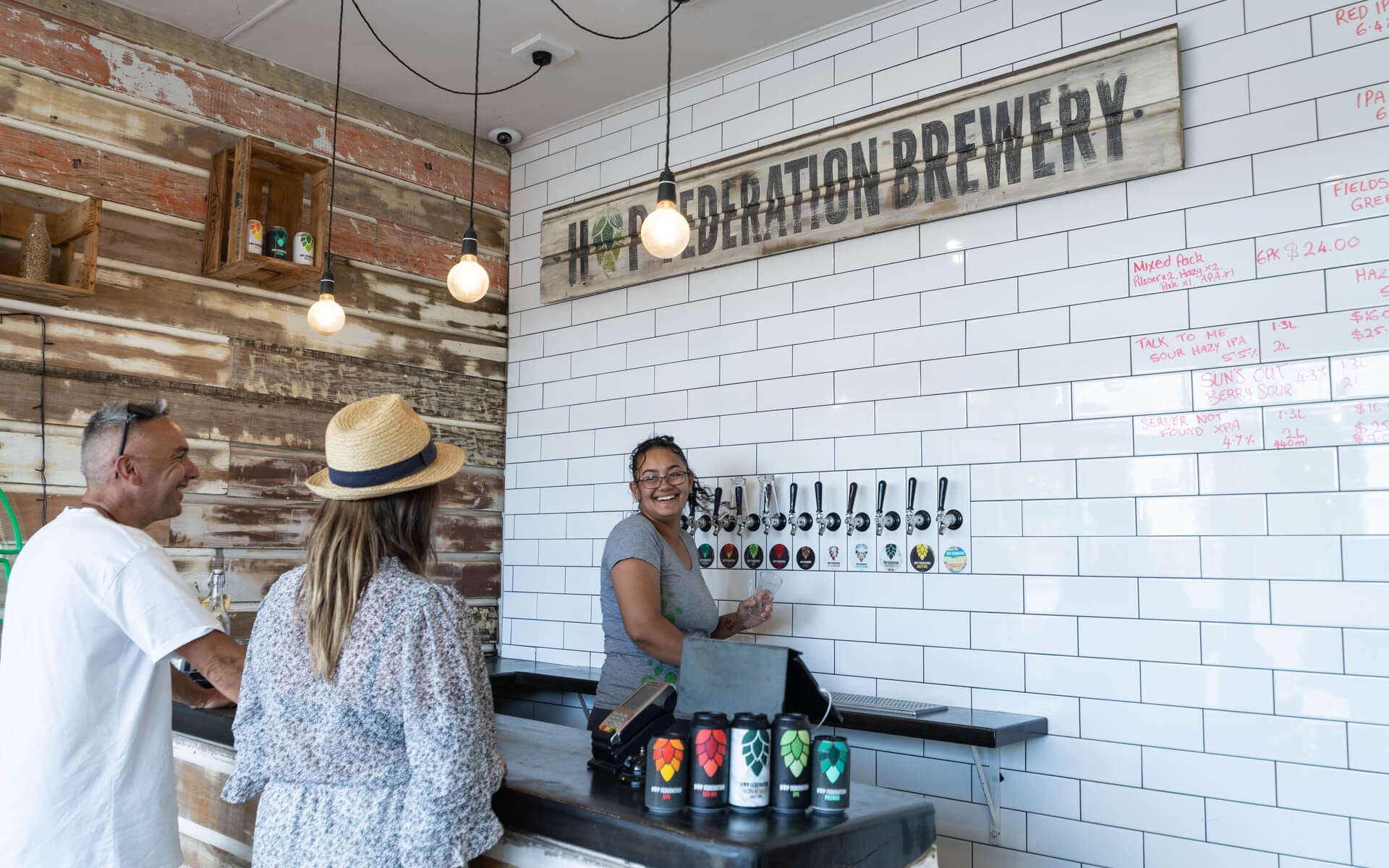 Hop Federation craft beer tasting by Bare Kiwi