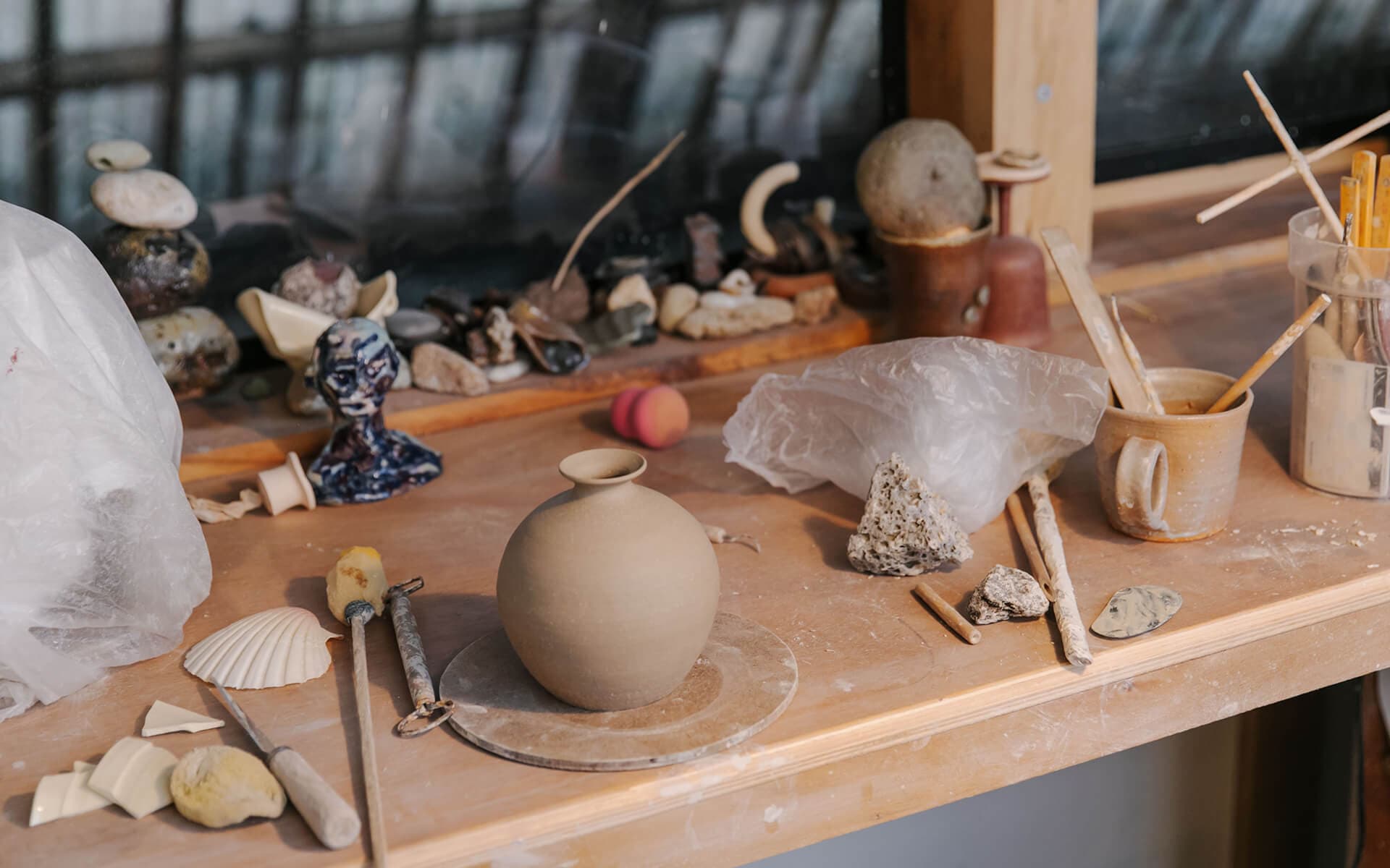 Hot Clay Kiln Studio ceramic pieces by Neat Places