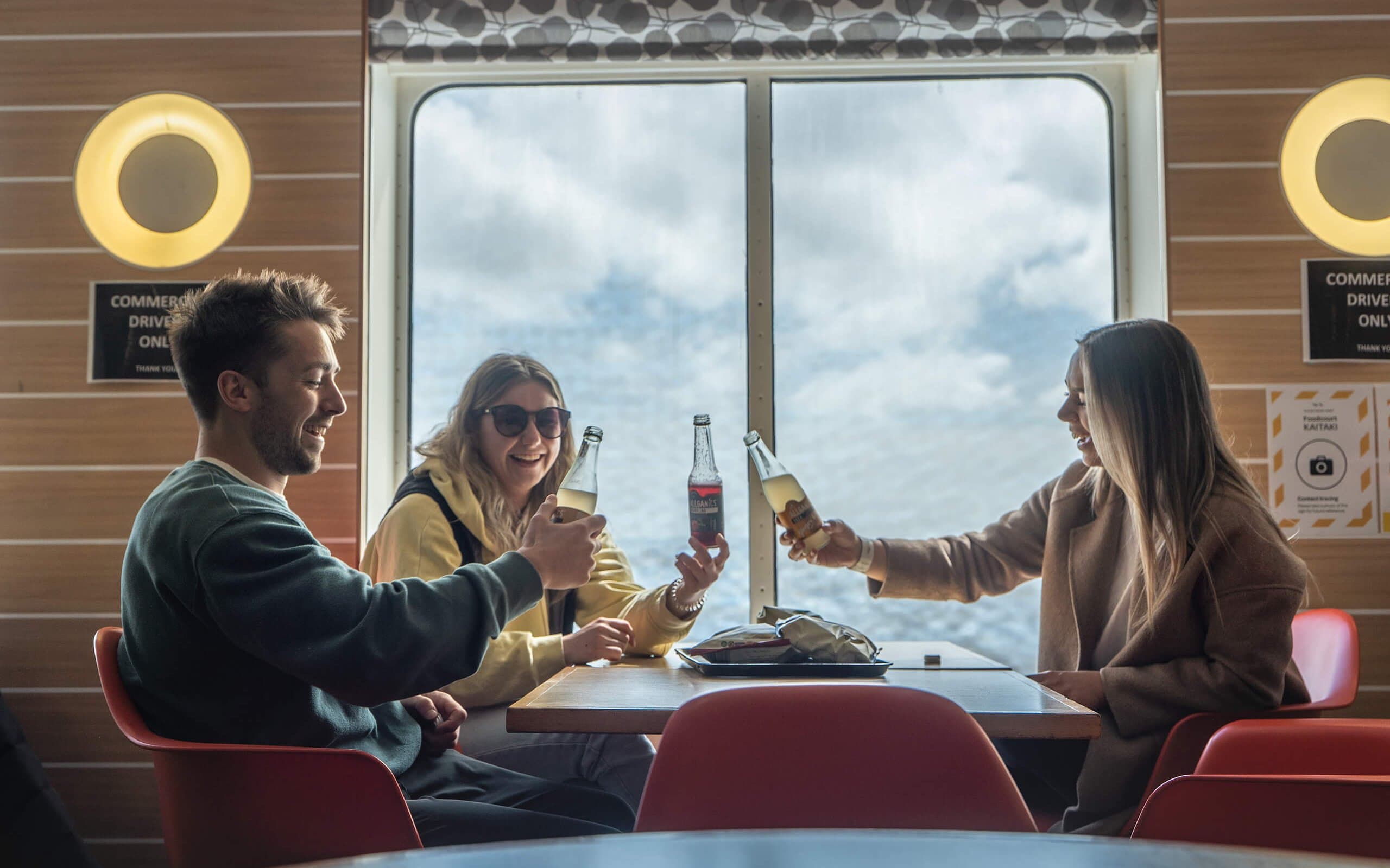 184887 celebration friends enjoy a drink interislander