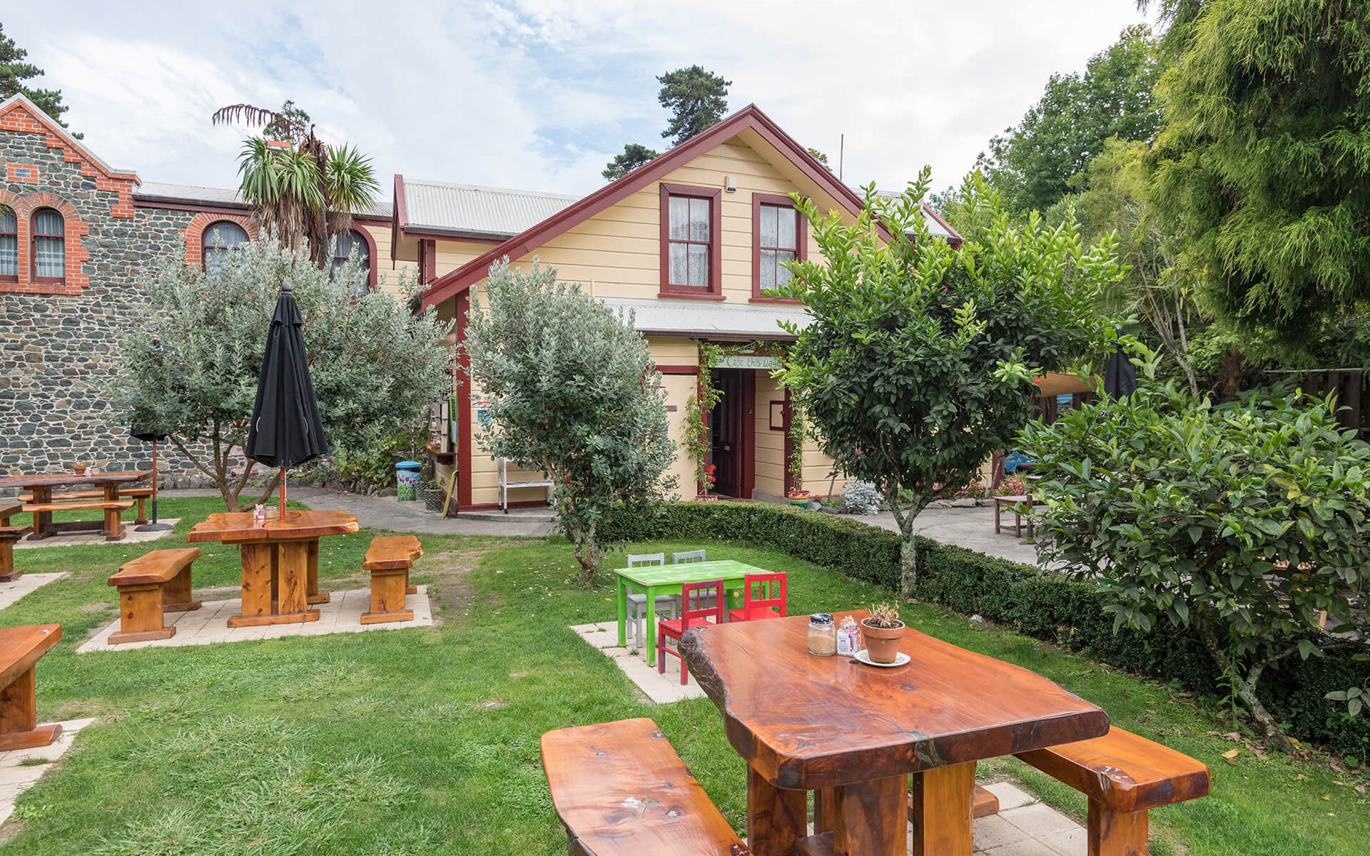 Isel House and Park garden by Nelson City Council