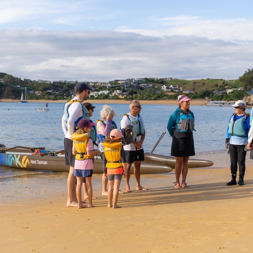 Waka Abel Tasman taken by Bare Kiwi