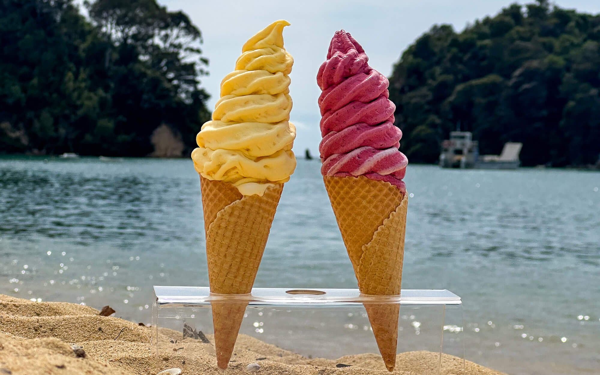 Kaiteriteri on the Spot Real fruit ice cream